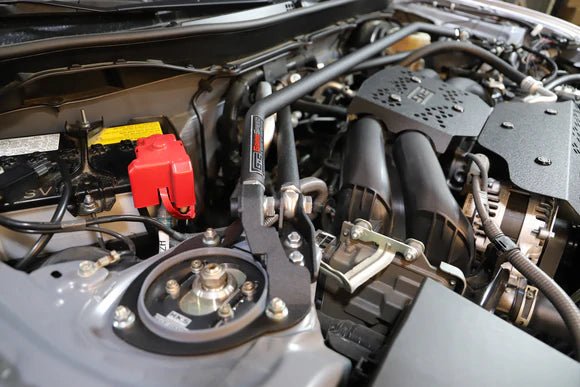 GrimmSpeed V2 Strut Bar Black 2013 - 2025 BRZ / 2022 - 2025 GR86 / 2013 - 2016 FR - S / 2012 - 2020 GT86 - GRM.1071.1.BLK - Subimods.com
