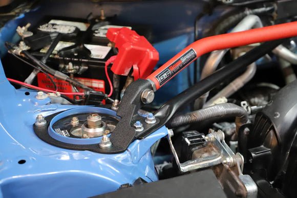 GrimmSpeed V2 Strut Bar Red 2013 - 2025 BRZ / 2022 - 2025 GR86 / 2013 - 2016 FR - S / 2012 - 2020 GT86 - GRM.1071.1.RED - Subimods.com
