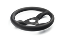 Grip Royal Ace 350mm Deep Dish Steering Wheel w/ Black Leather Grip and Black Stitching - GRSW - ACE - L - BKBK - Subimods.com