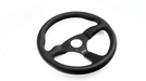 Grip Royal Ace 350mm Deep Dish Steering Wheel w/ Black Leather Grip and Black Stitching - GRSW - ACE - L - BKBK - Subimods.com
