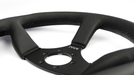 Grip Royal Ace 350mm Deep Dish Steering Wheel w/ Black Leather Grip and Black Stitching - GRSW - ACE - L - BKBK - Subimods.com