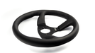 Grip Royal Ace 350mm Deep Dish Steering Wheel w/ Black Leather Grip and Black Stitching - GRSW - ACE - L - BKBK - Subimods.com