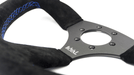 Grip Royal Ace 350mm Deep Dish Steering Wheel w/ Black Suede Grip and Blue Stitching - GRSW - ACE - S - BKB - Subimods.com