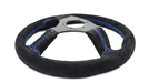 Grip Royal Ace 350mm Deep Dish Steering Wheel w/ Black Suede Grip and Blue Stitching - GRSW - ACE - S - BKB - Subimods.com