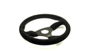 Grip Royal Ace 350mm Deep Dish Steering Wheel w/ Black Suede Grip and Light Black Stitching - GRSW - ACE - S - BKBK - Subimods.com