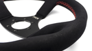 Grip Royal Ace 350mm Deep Dish Steering Wheel w/ Black Suede Grip and Red Stitching - GRSW - ACE - S - BKRD - Subimods.com