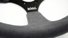 Grip Royal Ace 350mm Deep Dish Steering Wheel w/ Grey Suede Grip and Grey Stitching - GRSW - ACE - S - GYGY - Subimods.com