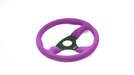 Grip Royal Ace 350mm Deep Dish Steering Wheel w/ Purple Suede Grip and Purple Stitching - GRSW - ACE - S - PPPP - Subimods.com