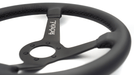 Grip Royal Brute 350mm Deep Dish Steering Wheel w/ Black Leather Grip and Black Stitching - GRSW - BRT - L - BKBK - Subimods.com