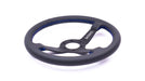 Grip Royal Brute 350mm Deep Dish Steering Wheel w/ Black Leather Grip and Blue Stitching - GRSW - BRT - L - BKBL - Subimods.com