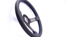 Grip Royal Brute 350mm Deep Dish Steering Wheel w/ Black Leather Grip and Blue Stitching - GRSW - BRT - L - BKBL - Subimods.com