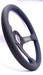 Grip Royal Brute 350mm Deep Dish Steering Wheel w/ Black Leather Grip and Blue Stitching - GRSW - BRT - L - BKBL - Subimods.com