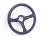 Grip Royal Brute 350mm Deep Dish Steering Wheel w/ Black Leather Grip, and Purple Stitching - GRSW - BRT - L - BKPP - Subimods.com