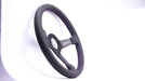 Grip Royal Brute 350mm Deep Dish Steering Wheel w/ Black Leather Grip, and Purple Stitching - GRSW - BRT - L - BKPP - Subimods.com