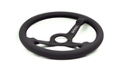 Grip Royal Brute 350mm Deep Dish Steering Wheel w/ Black Perforated Leather Grip and Black Stitching - GRSW - BRT - P - BKBK - Subimods.com