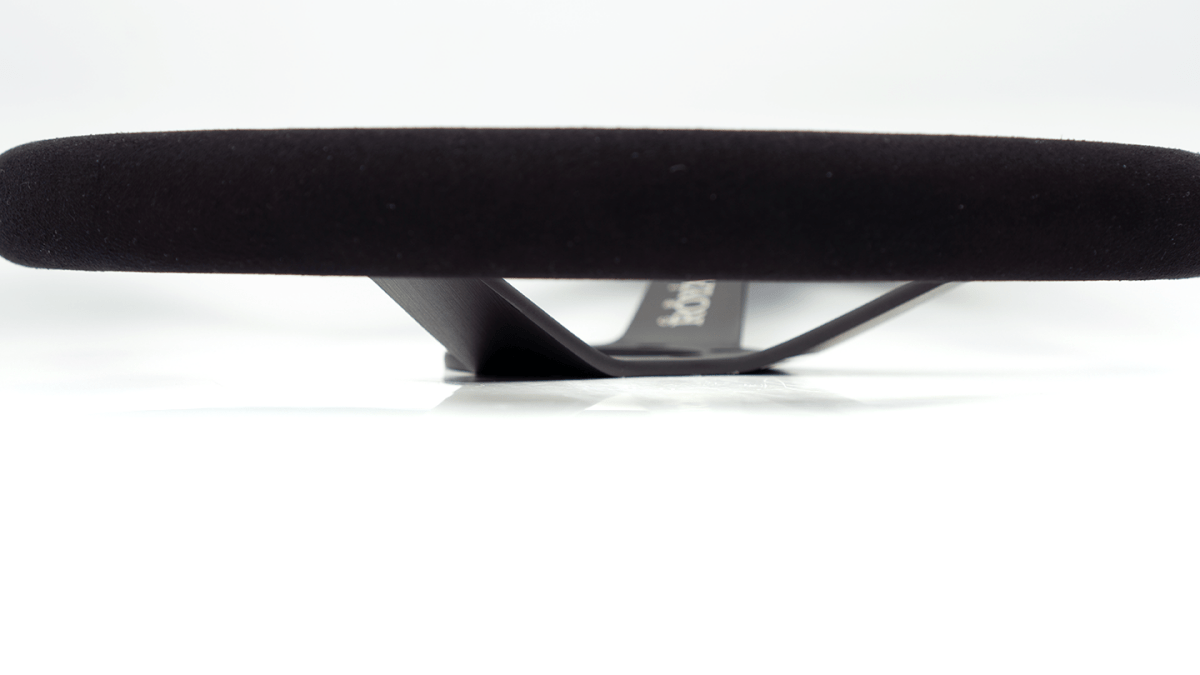 Grip Royal Brute 350mm Deep Dish Steering Wheel w/ Black Suede Grip, and Black Stitching - GRSW - BRT - S - BKBK - Subimods.com