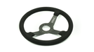 Grip Royal Brute 350mm Deep Dish Steering Wheel w/ Black Suede Grip, and Black Stitching - GRSW - BRT - S - BKBK - Subimods.com