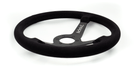 Grip Royal Brute 350mm Deep Dish Steering Wheel w/ Black Suede Grip, and Black Stitching - GRSW - BRT - S - BKBK - Subimods.com