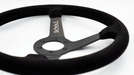 Grip Royal Brute 350mm Deep Dish Steering Wheel w/ Black Suede Grip, and Black Stitching - GRSW - BRT - S - BKBK - Subimods.com