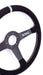 Grip Royal Brute 350mm Deep Dish Steering Wheel w/ Black Suede Grip, Mardi Gras Stitching, and Mardi Gras TDC Stripe - GRSW - BRT - S - BK - NOLA - TDC - Subimods.com