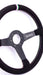 Grip Royal Brute 350mm Deep Dish Steering Wheel w/ Black Suede Grip, Mardi Gras Stitching, and Mardi Gras TDC Stripe - GRSW - BRT - S - BK - NOLA - TDC - Subimods.com