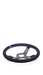 Grip Royal Brute 350mm Deep Dish Steering Wheel w/ Black Suede Grip, Purple Stitching, and Purple TDC Stripe - GRSW - BRT - S - BKPP - TDCPP - Subimods.com
