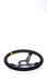 Grip Royal Brute 350mm Deep Dish Steering Wheel w/ Black Suede Grip, Yellow Stitching, and Yellow TDC Stripe - GRSW - BRT - S - BKYW - TDCYW - Subimods.com