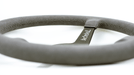 Grip Royal Brute 350mm Deep Dish Steering Wheel w/ Grey Suede Grip and Grey Stitching - GRSW - BRT - S - GYGY - Subimods.com