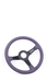 Grip Royal Brute 350mm Deep Dish Steering Wheel w/ Grey Suede Grip and Purple Stitching - GRSW - BRT - S - GYPP - Subimods.com