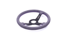 Grip Royal Brute 350mm Deep Dish Steering Wheel w/ Grey Suede Grip and Purple Stitching - GRSW - BRT - S - GYPP - Subimods.com