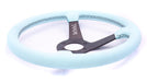 Grip Royal Brute 350mm Deep Dish Steering Wheel w/ Mint Suede Grip and Black Stitching - GRSW - BRT - S - MINT - Subimods.com