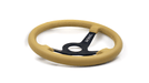 Grip Royal Brute Clay 350mm Deep Dish Steering Wheel w/ Tan Leather Grip, and Tan Stitching - GRSW - BRT - L - TNTN - Subimods.com