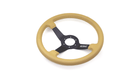 Grip Royal Brute Clay 350mm Deep Dish Steering Wheel w/ Tan Leather Grip, and Tan Stitching - GRSW - BRT - L - TNTN - Subimods.com