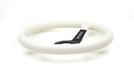 Grip Royal Brute Ghost 350mm Deep Dish Steering Wheel w/ White Leather Grip, and White Stitching - GRSW - BRT - L - WHWH - Subimods.com