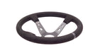 Grip Royal Club 350mm Deep Dish Steering Wheel w/ Black Suede Grip, Black Stitching, And Black TDC Stripe - GRSW - CLUB - S - BKBK - TDCBK - Subimods.com