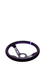 Grip Royal Club 350mm Deep Dish Steering Wheel w/ Black Suede Grip, Purple Stitching, And Purple TDC Stripe - GRSW - CLUB - S - BKPP - TDCPP - Subimods.com