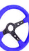 Grip Royal Club 350mm Deep Dish Steering Wheel w/ Blue Suede Grip, and Blue Stitching - GRSW - CLUB - S - BLB - Subimods.com