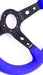 Grip Royal Club 350mm Deep Dish Steering Wheel w/ Blue Suede Grip, and Blue Stitching - GRSW - CLUB - S - BLB - Subimods.com