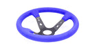 Grip Royal Club 350mm Deep Dish Steering Wheel w/ Blue Suede Grip, and Blue Stitching - GRSW - CLUB - S - BLB - Subimods.com