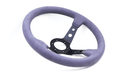 Grip Royal Club 350mm Deep Dish Steering Wheel w/ Grey Suede Grip, and Grey Stitching - GRSW - CLUB - S - GYGY - Subimods.com
