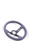 Grip Royal Club 350mm Deep Dish Steering Wheel w/ Grey Suede Grip, and Grey Stitching - GRSW - CLUB - S - GYGY - Subimods.com