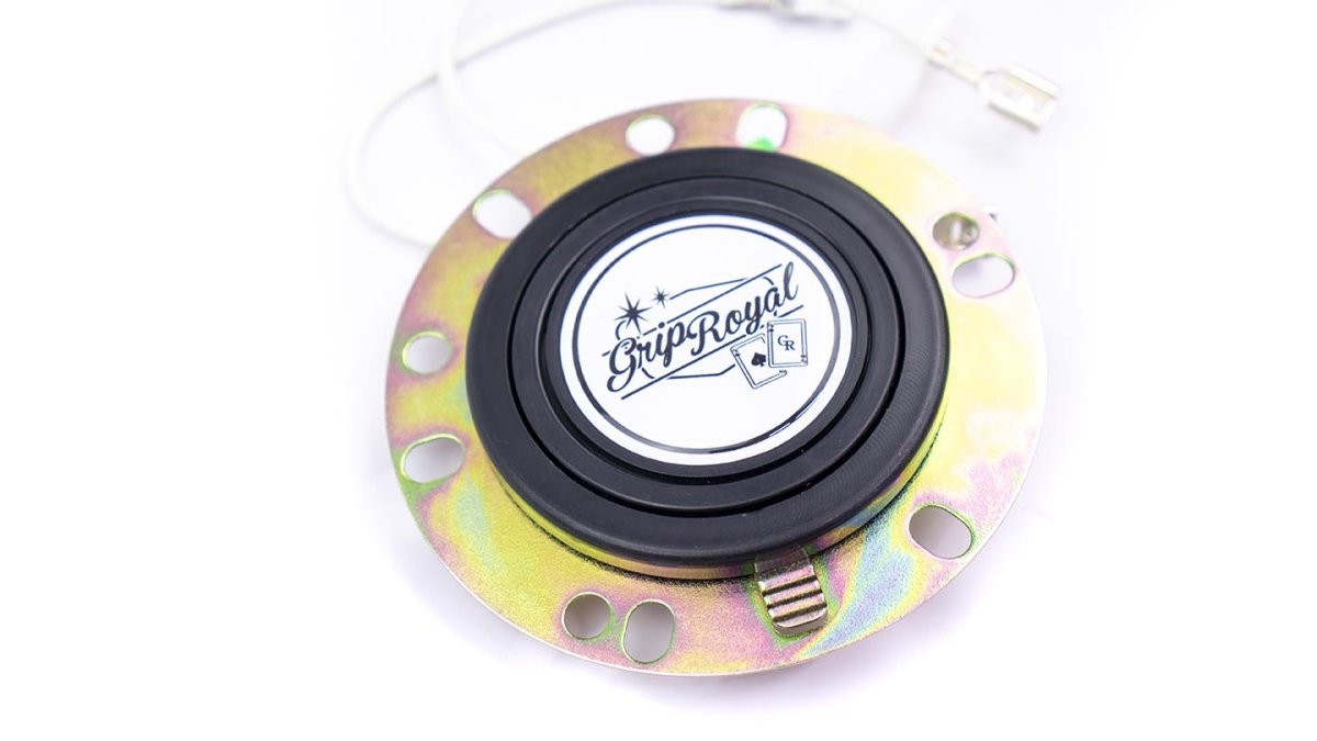 Grip Royal Horn Button Las Vegas White - HORN - VEGAS - WHT - Subimods.com