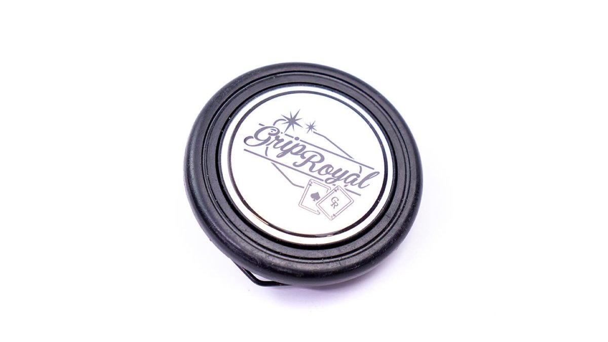 Grip Royal Horn Button Las Vegas White - HORN - VEGAS - WHT - Subimods.com