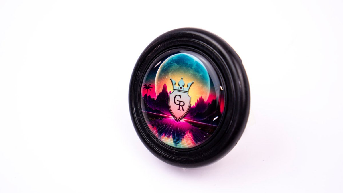 Grip Royal Horn Button Vaporwave Horizon - HORN - VAPORHORIZON - Subimods.com