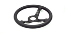 Grip Royal Knight II 350mm Deep Dish Steering Wheel w/ Leather Grip - GRSW - KNT2 - L - BKBK - Subimods.com