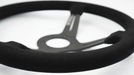 Grip Royal Knight II 350mm Deep Dish Steering Wheel w/ Synthetic Suede Grip - GRSW - KNT2 - S - BKBK - Subimods.com