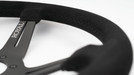 Grip Royal Knight II 350mm Deep Dish Steering Wheel w/ Synthetic Suede Grip - GRSW - KNT2 - S - BKBK - Subimods.com
