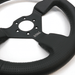 Grip Royal Spade 330mm Deep Dish Steering Wheel w/ Perforated Leather Grip - GRSW - SPD - P - Subimods.com