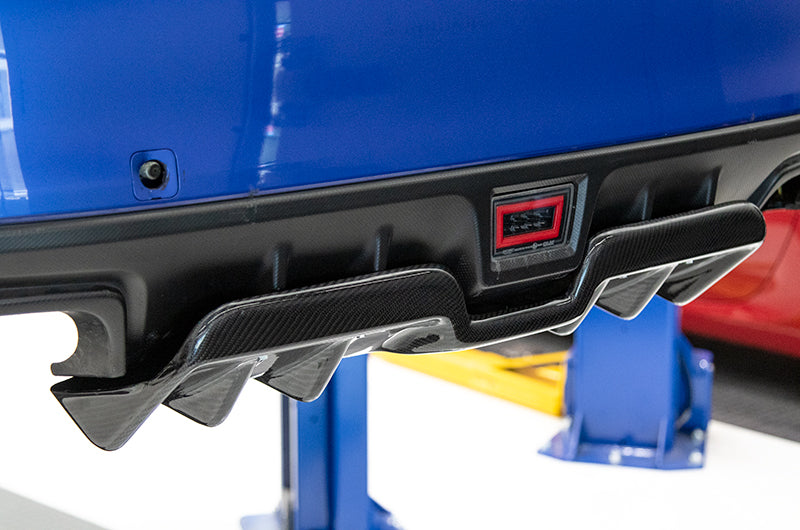 OLM A1 Style Carbon Fiber Rear Diffuser 2015-2021 WRX / STI