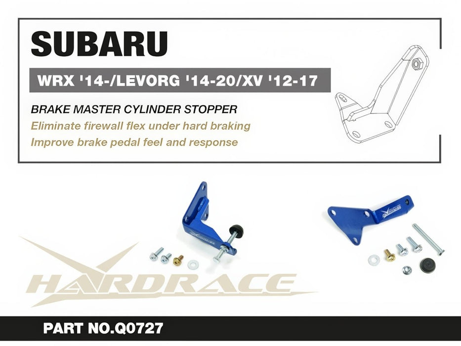 Hardrace Brake Master Cylinder Stopper RHD 2012-2017 Impreza / 2013-2017 Crosstrek / 2014-2021 WRX/STI - HR-Q0727 - Subimods.com